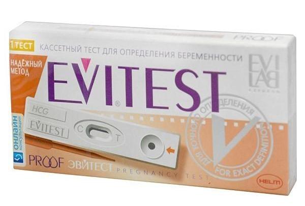 Планшетный тест на беременность Evitest