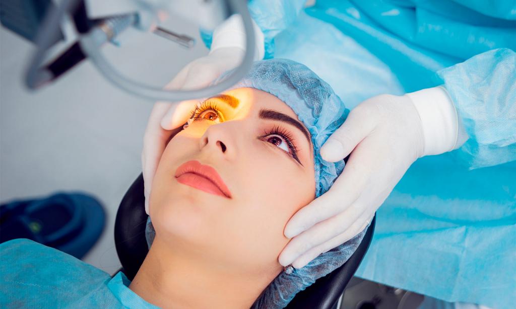 Подготовка к операции на глаза