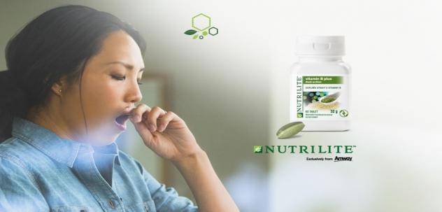Nutrilite В-комплекс плюс помогает справиться с усталостью
