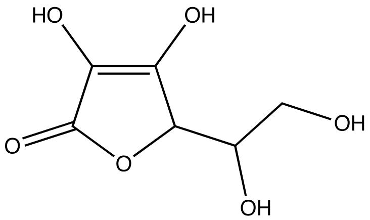 Структурная формула витамина C