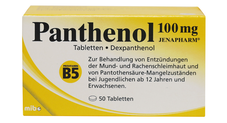 "Пантенол" таблетки: инструкция